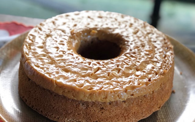 Bolo de churros invertido