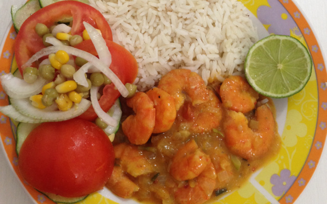 Camarão delícia (sem dendê)