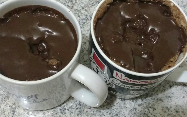 Bolo de caneca micro-ondas