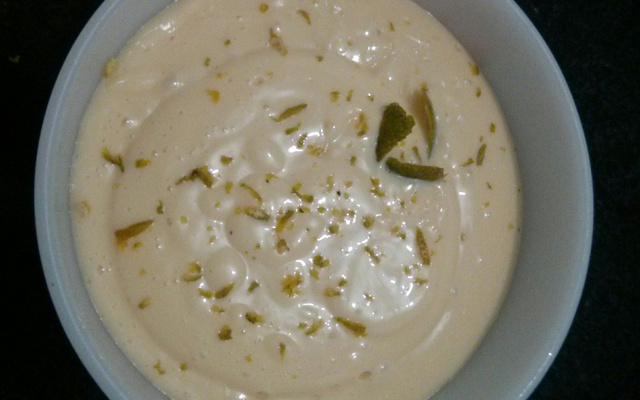 Mousse de laranja e limão