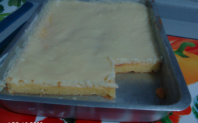 Bolo de mandioca cozida