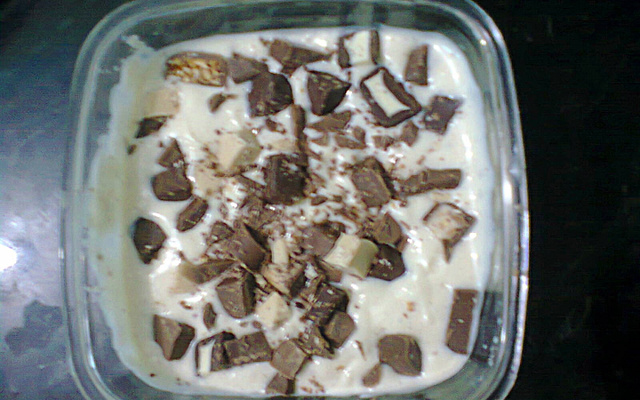 Creme de limão com Bis