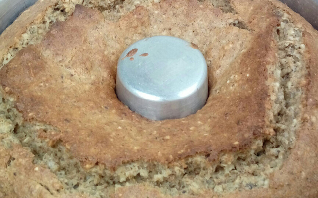 Bolo de banana sem lactose