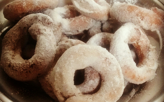 Biscoito doce de fritar