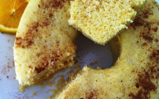 Bolo de laranja simples