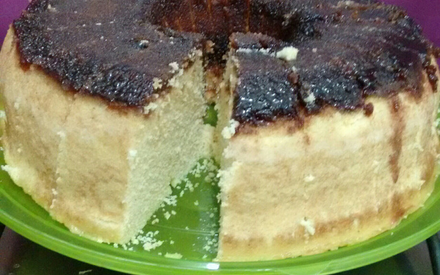 Bolo de fubá para microondas