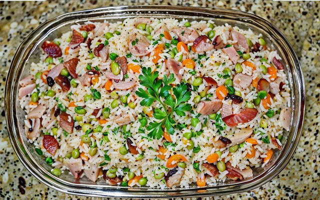 Arroz à grega inesquecivel