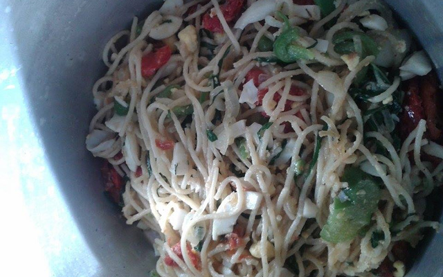 Macarrão vegetariano