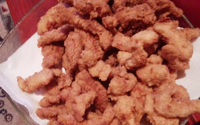 Isca de frango de boteco