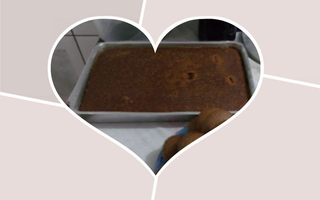 Bolo de chocolate com café