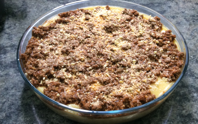 Polenta na panela de pressão