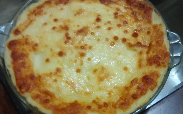 Purê de batata ao forno