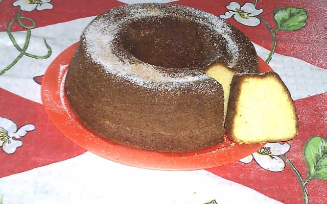 Bolo de  fubá