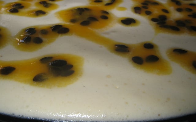 Mousse de maracujá diet