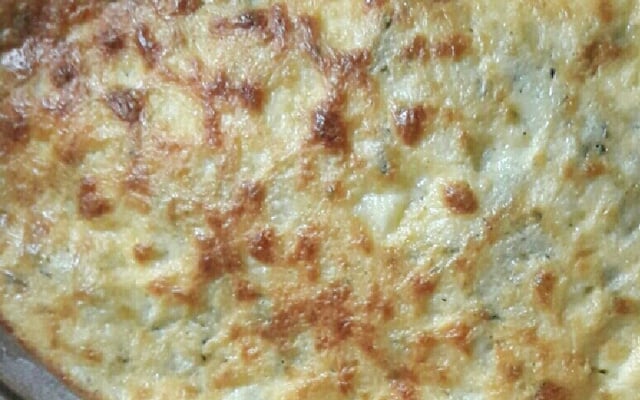 Torta de espinafre fit