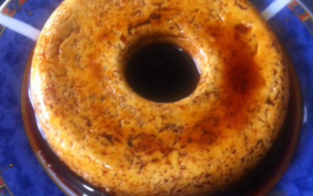 Pudim de micro-ondas da Tia Mi