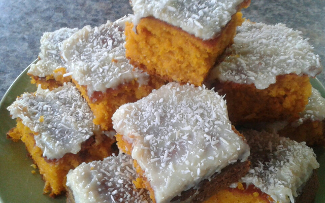 Bolo de abóbora com gengibre