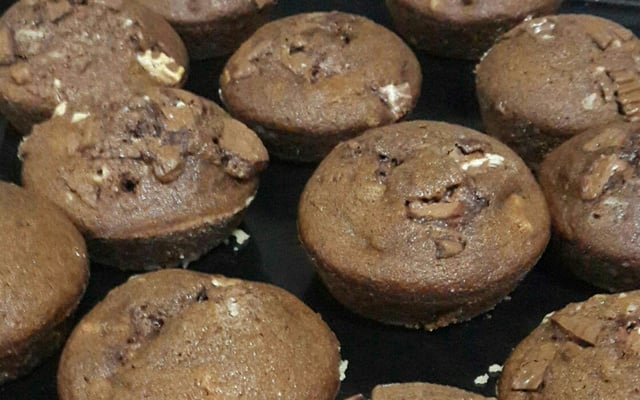 Muffins de chocolate