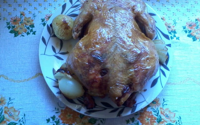 Frango recheado diferente