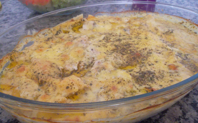 Filé de frango ao forno