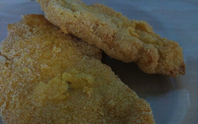 Frango empanado rápido