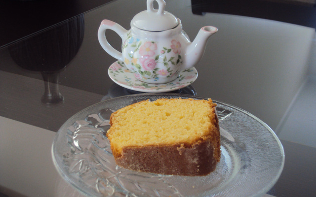 Bolo de milho da família