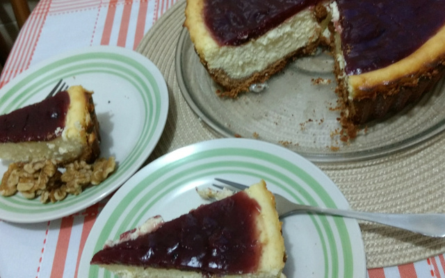 Cheesecake de Frutas vermelhas