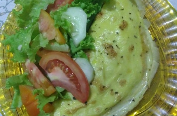 Crepe de tapioca (crepioca)