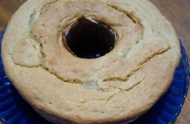 Bolo de banana sem açúcar