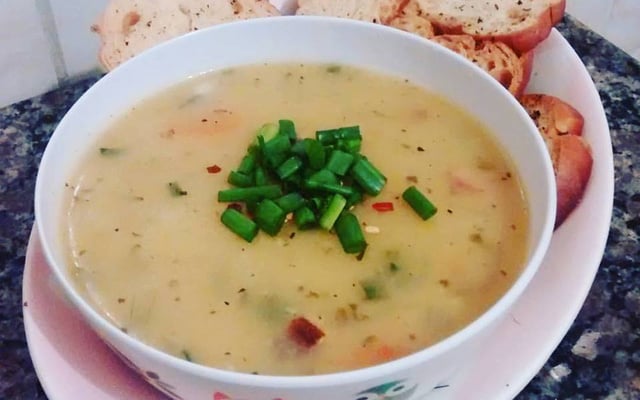 Caldinho de mandioca