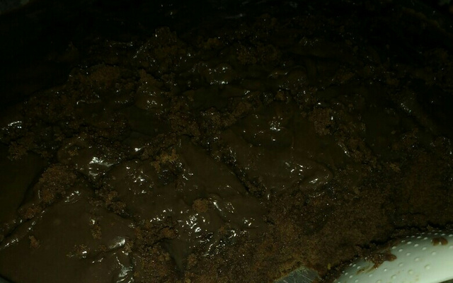 Bolo de chocolate com água