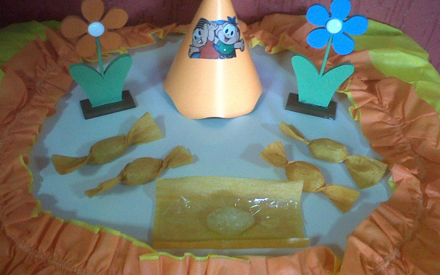 Bala de bagaço de abacaxi