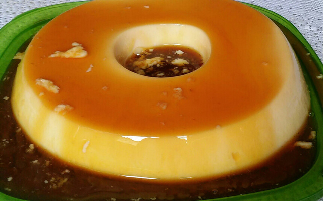 Pudim de leite condensado que não vai no forno