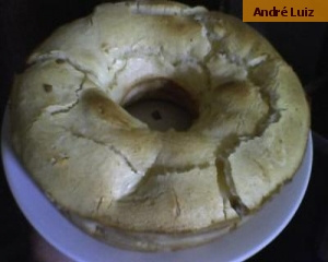 Bolo de polvilho salgado