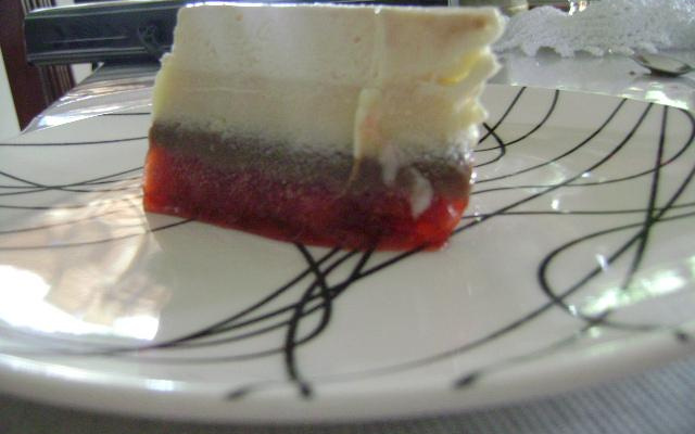 Delícia de morango com chocolate