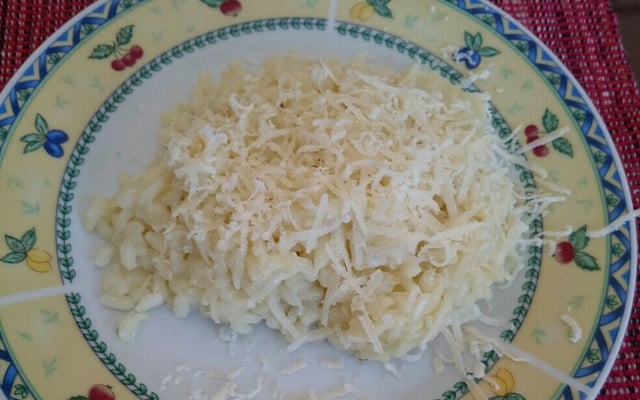 Risoto de abacaxi