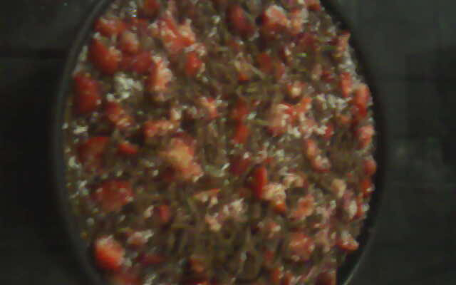 Delícia de morango com chocolate