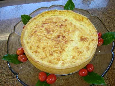 Quiche Lorraine à brasileira