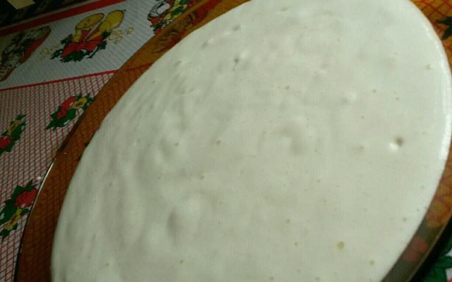 Delícia gelada de abacaxi