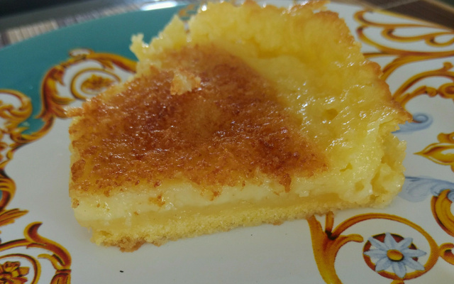 Bolo de fubá cremoso