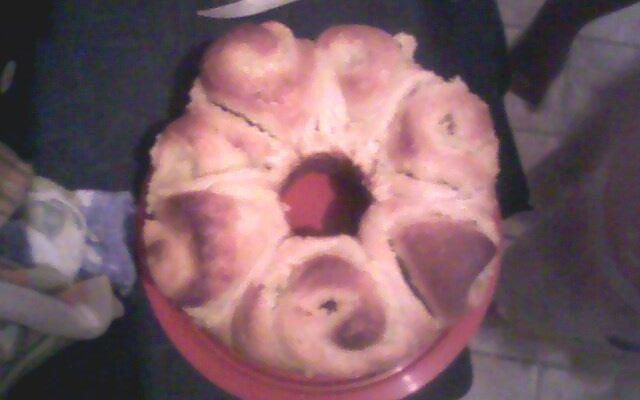 Rosca doce de coco
