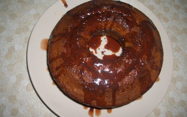 Bolo de chocolate com iogurte