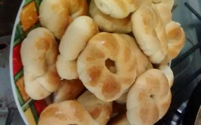 Rosquinha de creme de leite