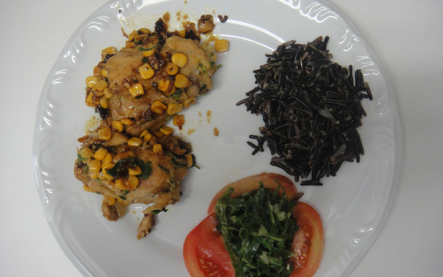 Frango kenga (frango com milho)