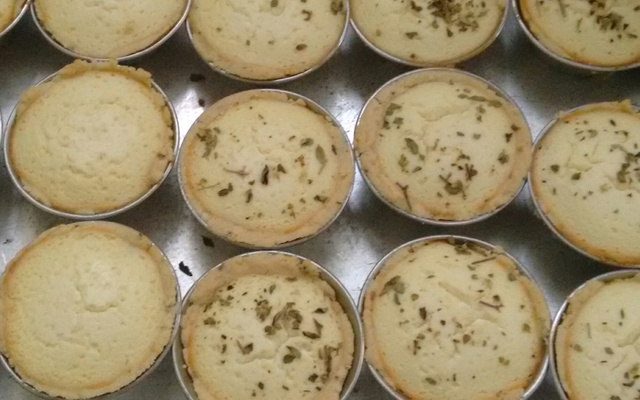 Empada de queijo deliciosa