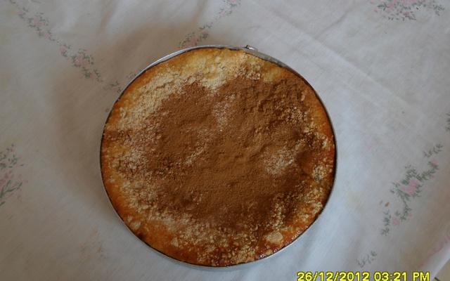 Torta farofa de banana