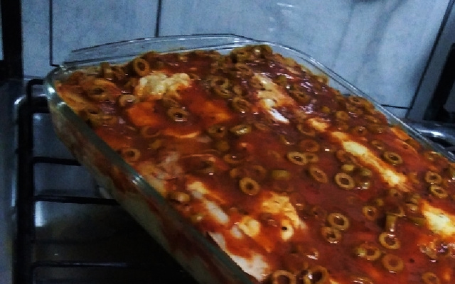 Filé de peixe da mamãe