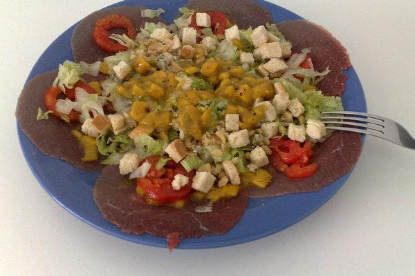 Salada de Carpaccio Fiore di Palazzo