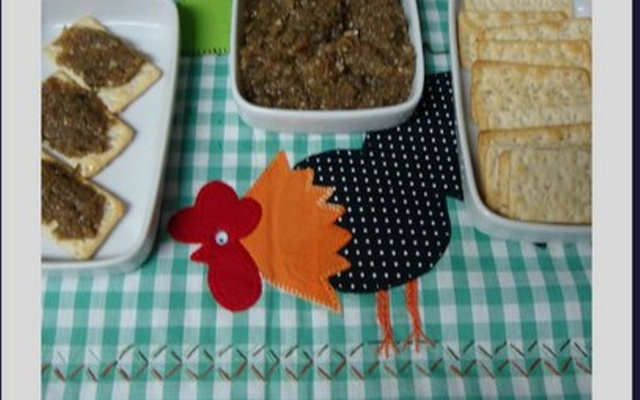 Antepasto de berinjela do Lúcio Cezar