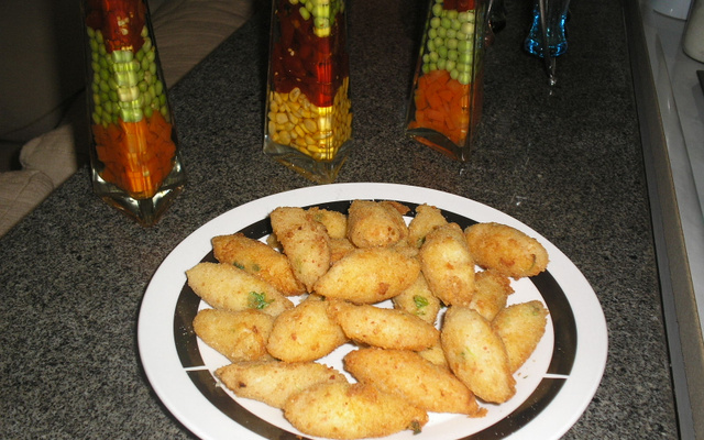 Bolinho de arroz fácil